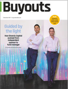 Buyouts Magazine Cover Diversis Capital